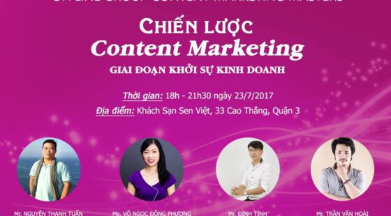 Offline Group Content Marketing Masters Tháng 7